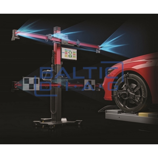 Стенд для установки колес и калибровки ADAS Autel MaxiSys IA900WA Полный комплект с шинодержателями
