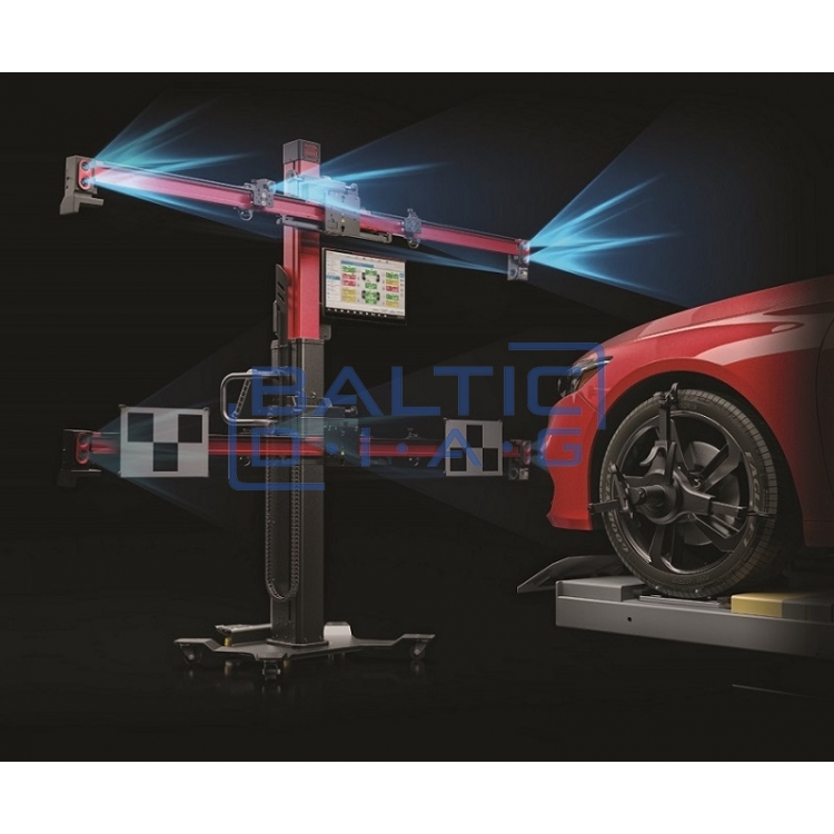 Ratų suvedimo ir ADAS kalibracijos stendas Autel MaxiSys IA900WA FULL kit Plus