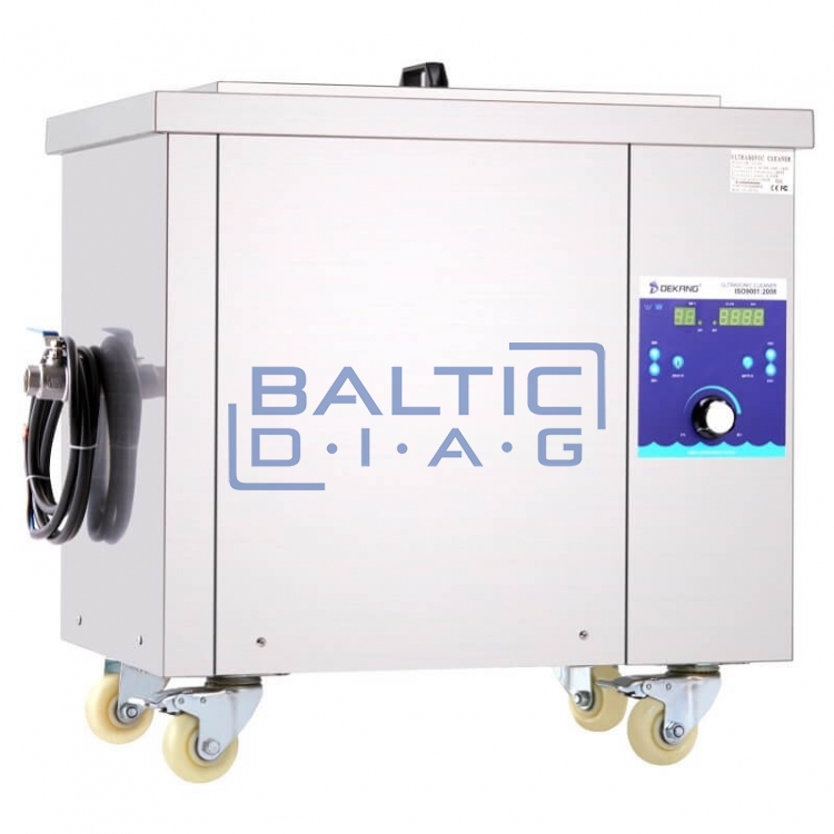 Professional ultrasonic bath 175 l with basket