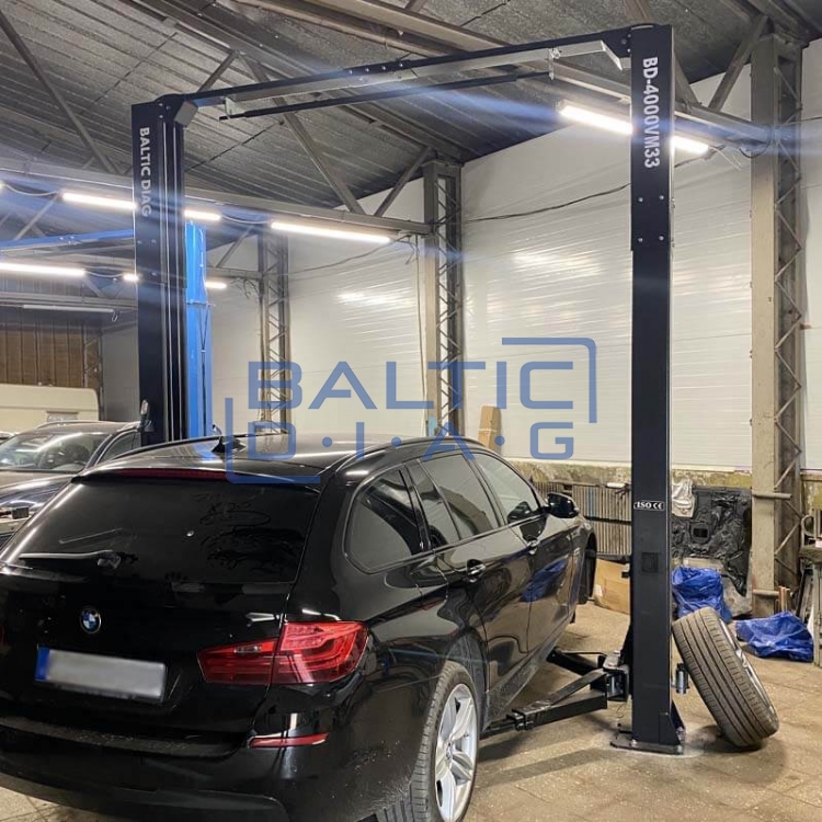 Double post lift with over top synchronization and 3 + 3 arms, 4T BD-4000VM33