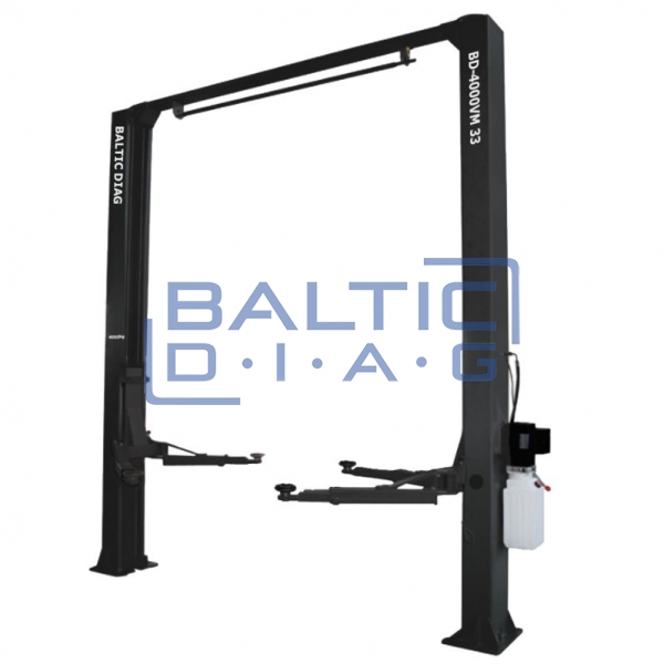 Double post lift with over top synchronization and 3 + 3 arms, 4T BD-4000VM33