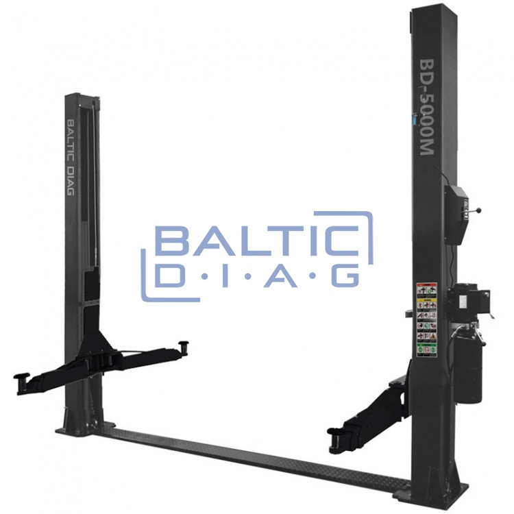 Two column lifter with mechanical pawl locking, 5T BD-5000M