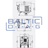 Mobile air compressor for dry ice cleaning equipment VRK Dry Ice