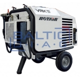 Mobile air compressor for dry ice cleaning equipment VRK Dry Ice