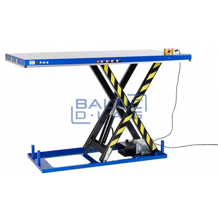 Elektro-hidraulinis krovinių kėlimo stalas 1000 kg, NH Handling HIW