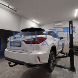 Double post lifter with electromagnetic safety locking, 3 + 3-steps arms 4t BD-4000EL33 Double post lifter with electromagnetic safety locking, 3 + 3-steps arms 4t BD-4000EL33