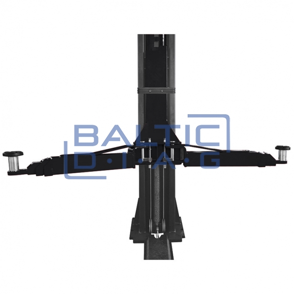 Double post lifter with electromagnetic safety locking, 3 + 3-steps arms 4t BD-4000EL33