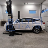 Double post lifter with electromagnetic safety locking, 3 + 3-steps arms 4t BD-4000EL33 Double post lifter with electromagnetic safety locking, 3 + 3-steps arms 4t BD-4000EL33