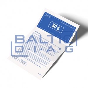 50 Euro Gift Voucher 50 Euro Gift Voucher