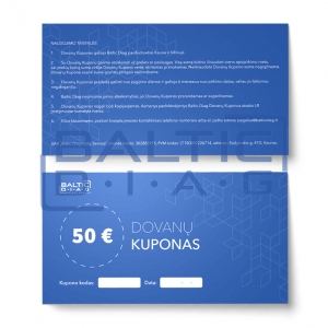 50 Eurų Dovanų Kuponas