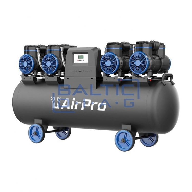 Oil free air compressor 120l 380l/min 8bar AirPro