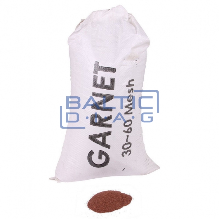 Garnet abrasive speedblast
