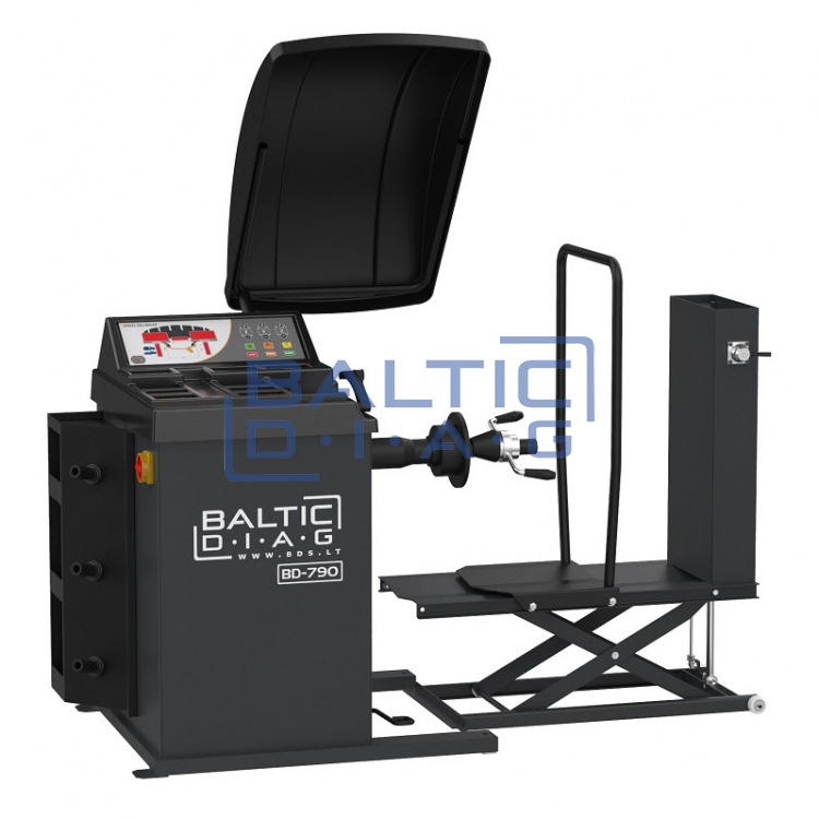 Semi-automatic truck wheel balancing machine BD-790