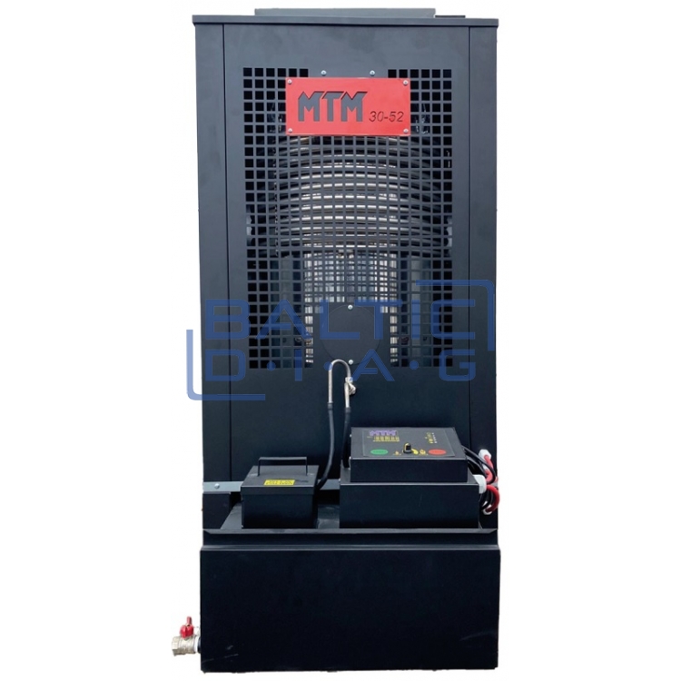 Air heater with hot water system, MTM 30 - 52