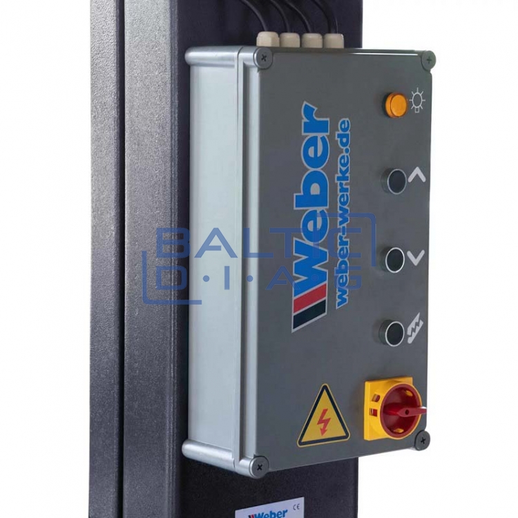 Elektrohidraulinis dviejų kolonų keltuvas Weber Expert SJC-10XL - 3,8