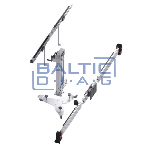 ADAS calibration stand with wheel alignment check function Autel MaxiSys IA600