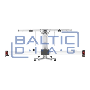 ADAS calibration stand with wheel alignment check function Autel MaxiSys IA600