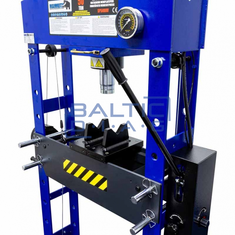 Hydraulic 50 ton foot operated press Mammuth SP50HHV