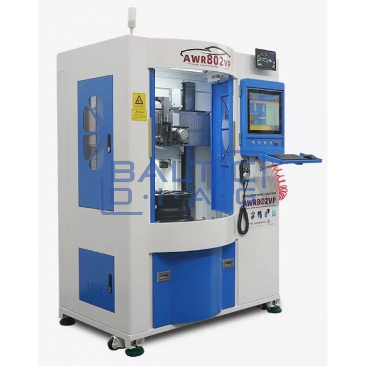 Vertical automatic rim lathe AWR802VP