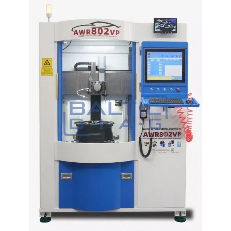 Vertical automatic rim lathe AWR802VP