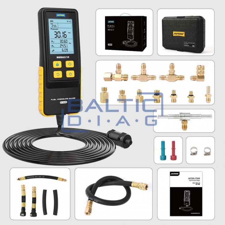 Fuel pressure measuring device Autool PT630