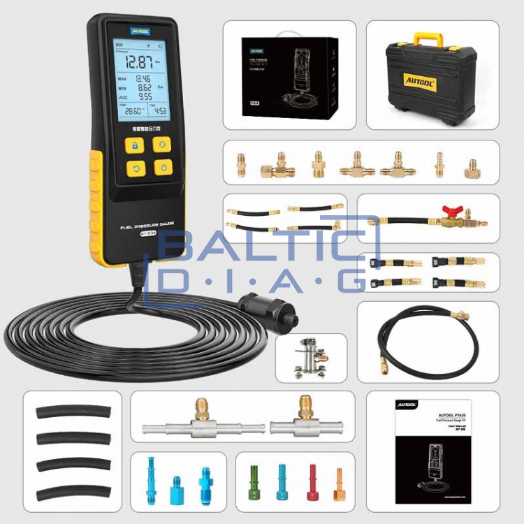 Fuel pressure measuring device Autool PT635