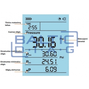 Прибор измерения давления масла в коробке передач Autool PT650