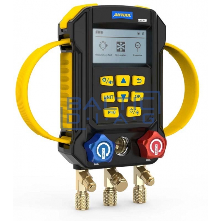 Цифровая станция обслуживания хладагентов Autool LM160