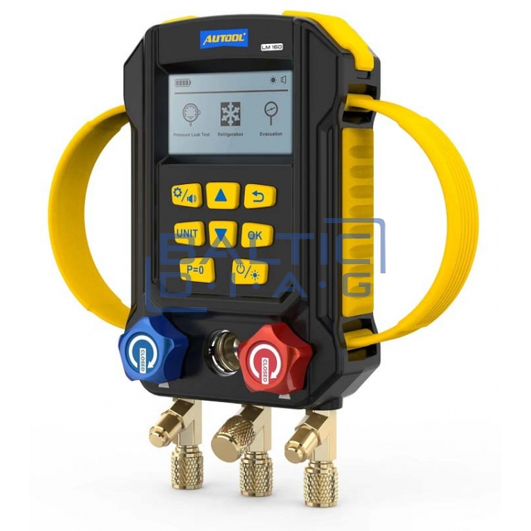 Цифровая станция обслуживания хладагентов Autool LM160