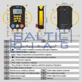 Цифровая станция обслуживания хладагентов Autool LM160