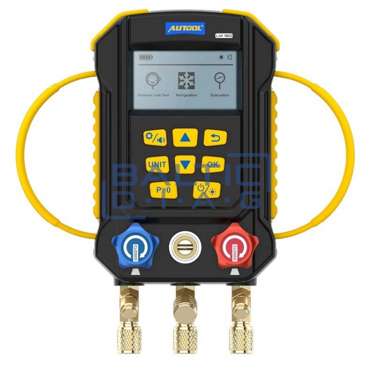 Цифровая станция обслуживания хладагентов Autool LM160