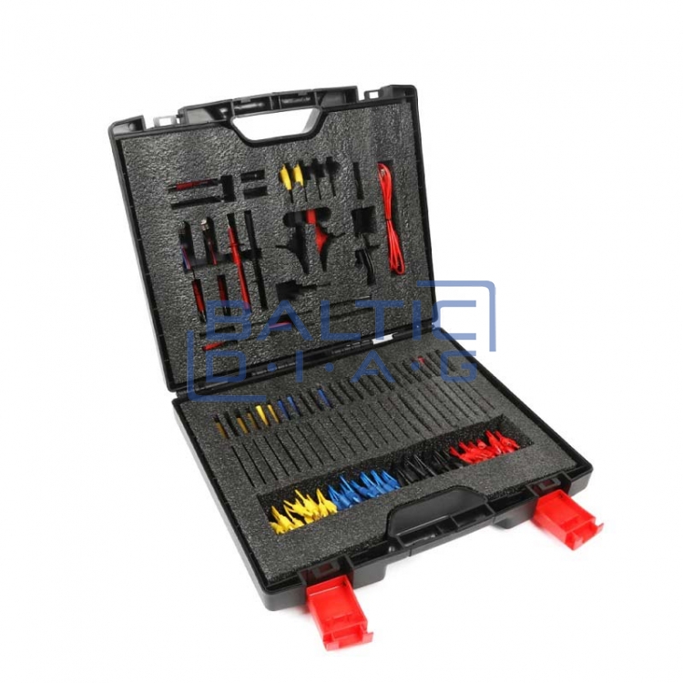 A set of connectors and terminals for a multimeter