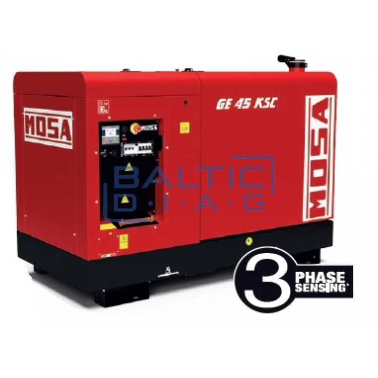 Дизельный генератор MOSA GE 45 KSC, 32 кВт