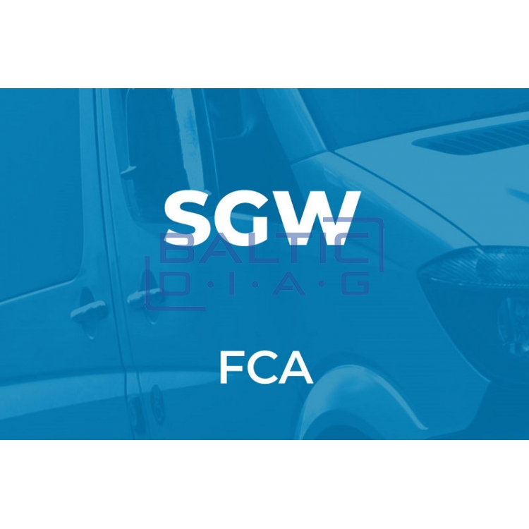 SGW license for FCA protected vehicle