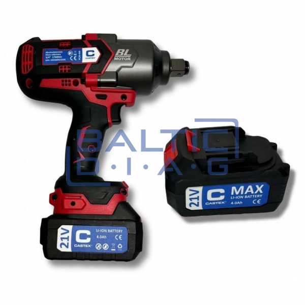 Cordless impact wrench Castex, 21V, 1768 Nm