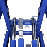 Mobile electro-hydraulic scissor lift for electric cars 1200 kg