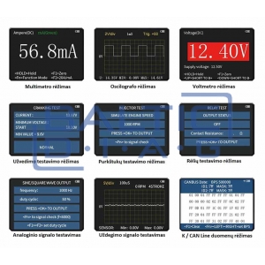 Vehicle diagnostic multimeter, Autool DM303