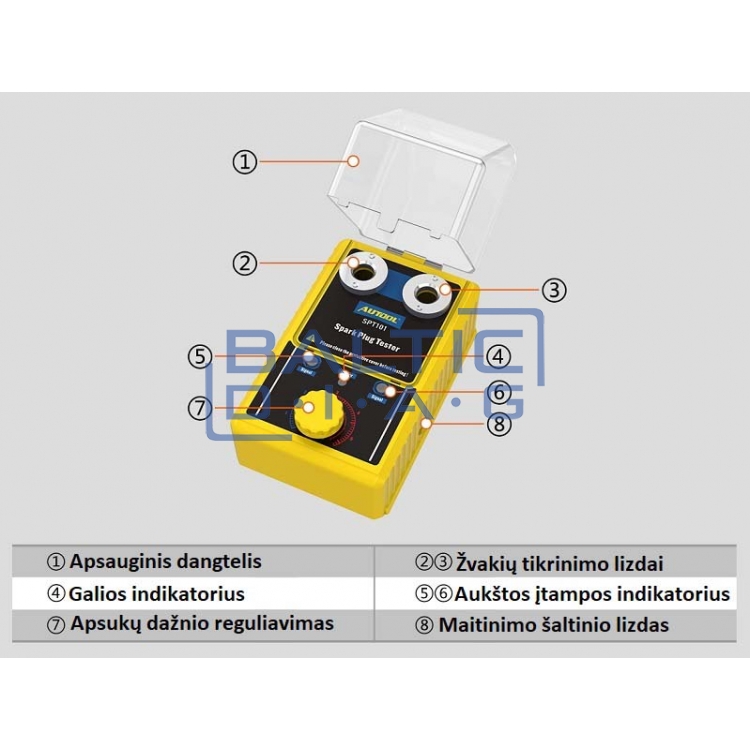 Spark plug test stand, Autool SPT101