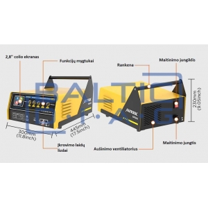 Battery charger and voltage maintenance device Autool EM365 Battery charger and voltage maintenance device Autool EM365