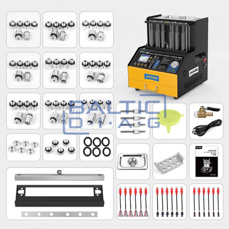 Устройство для проверки и промывки бензиновых форсунок Autool CT500 GDI EFI FEI