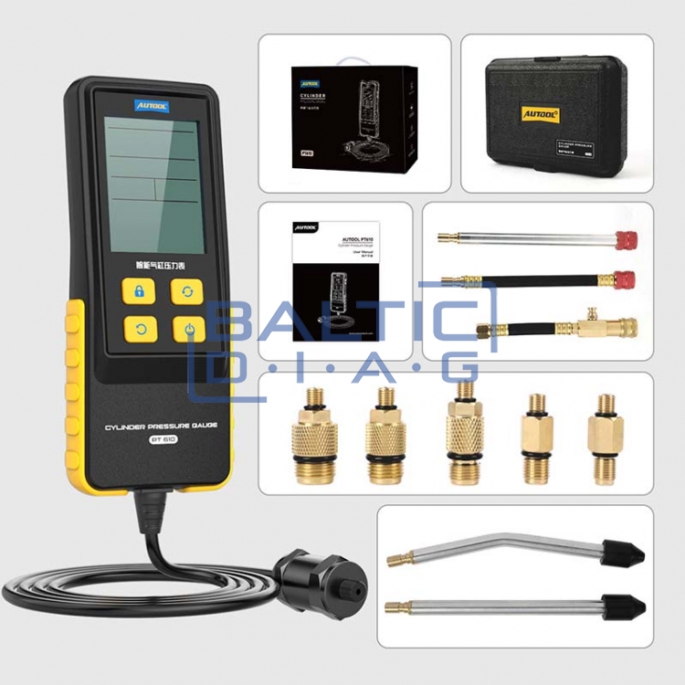 Digital cylinder compression measuring device Autool PT610