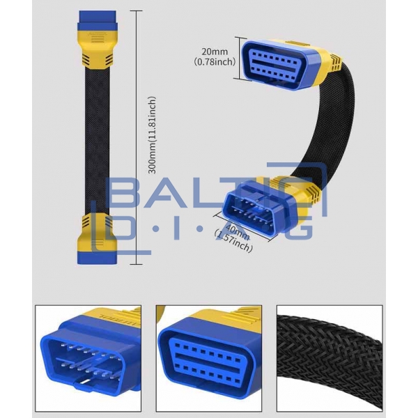 OBDII connector extension cable Autool