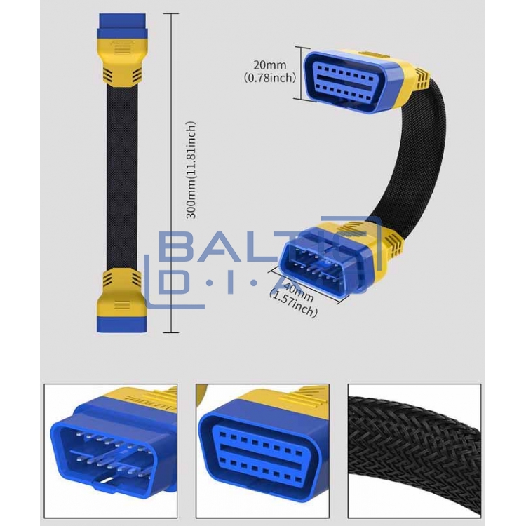 OBDII connector extension cable Autool