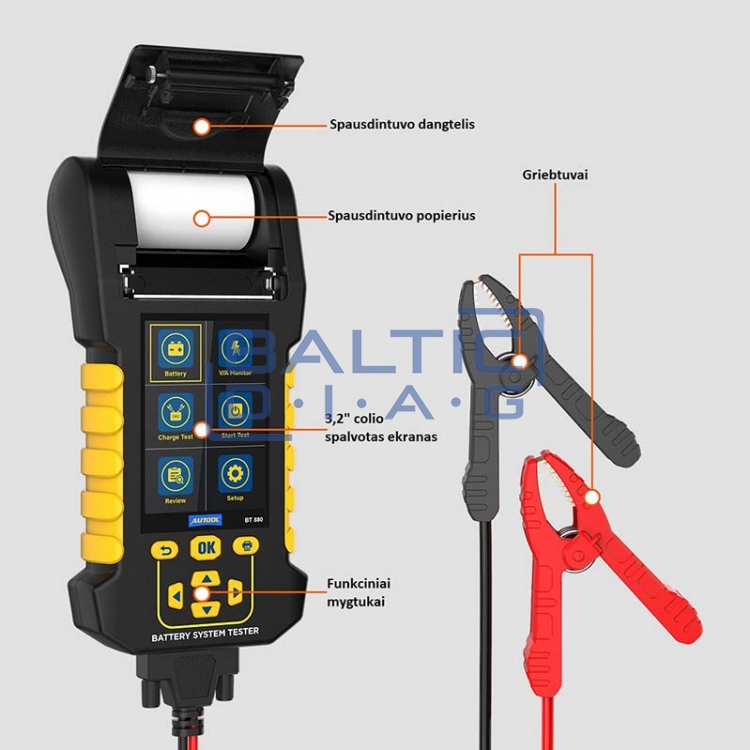 Battery tester Autool BT880