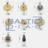 Brake system filling nozzle set Autool