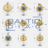 Brake system filling nozzle set Autool
