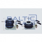 Pneumatic jack 2 tons with short handles