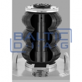 Pneumatic jack 3 tons with short handles