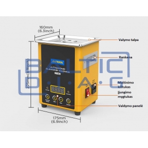 Ультразвуковая ванна Autool CT80 с подогревом Ультразвуковая ванна Autool CT80 с подогревом