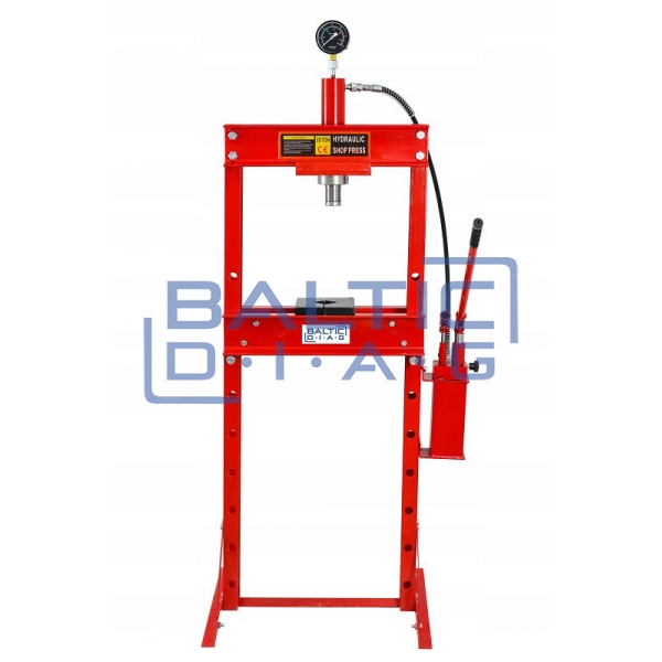 Hydraulic press 20 tons with manometer